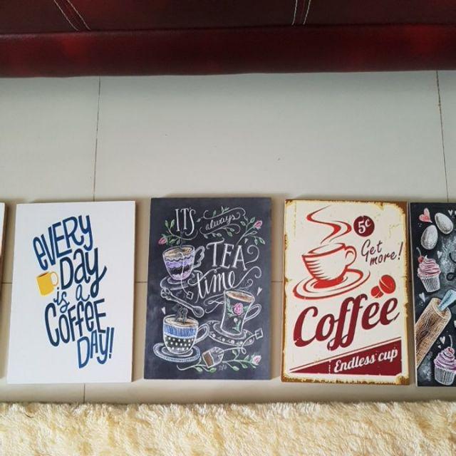Wall Decor Art/hiasan Dinding/dekorasi Rumah/cafe/office/dapur/ Dan Lain-lain