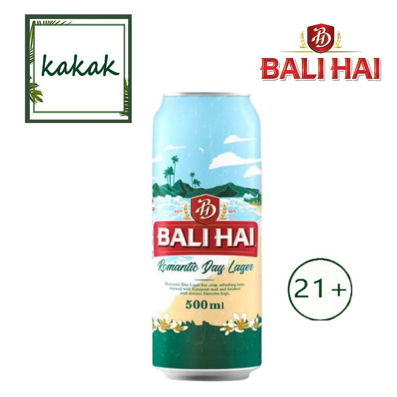 Balihai Romantic beer Romantic lager  balihai beer kaleng 500ml can Balihai beer 500ml Balihai Romantic bir Balihai 500ml kaleng Balihai kaleng