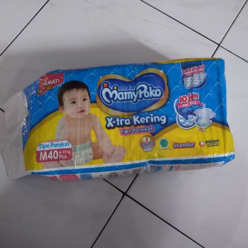MamyPoko perekat standard M pampers perekat ukuran m