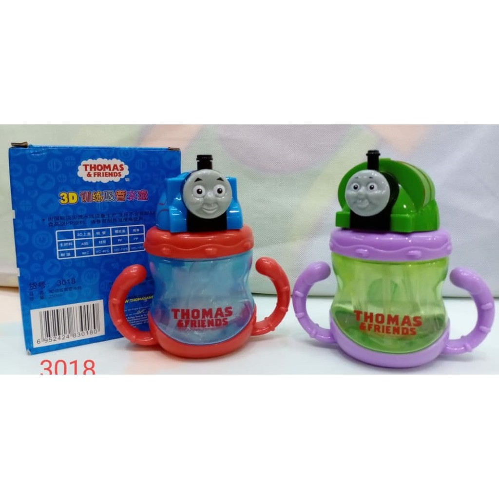 Botol minum anak sedot thomas MINI original bpa free (BIRU)