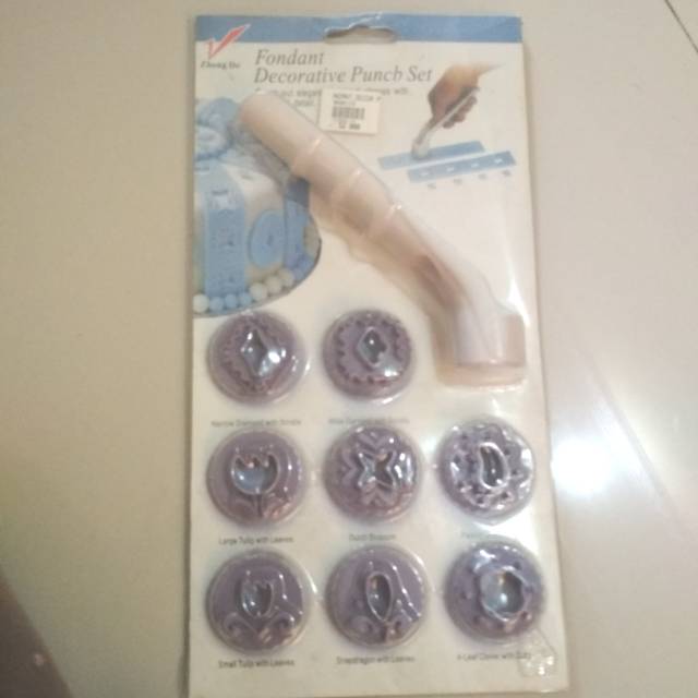 Cetakan fondant bunga / fondant tools