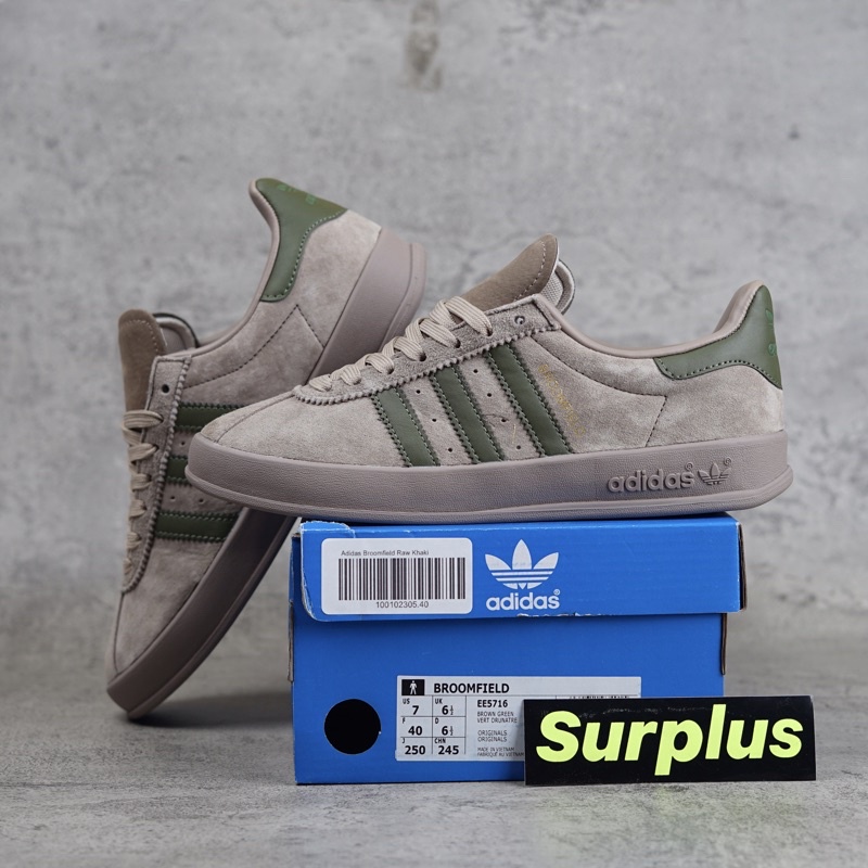 Sepatu Adidas Broomfield Grey/green/grey khaki-Cargo Khaki