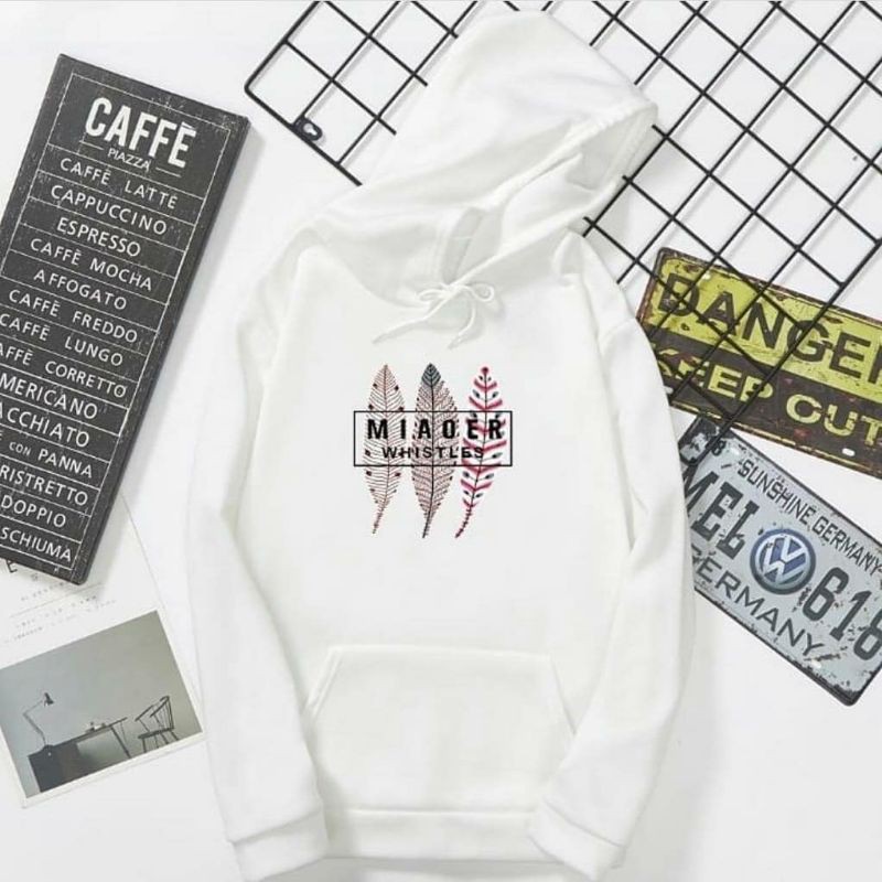 MIAOER WHISTLES SWEATER HOODIE SWEATER WANITA TERMURAH TERLARIS