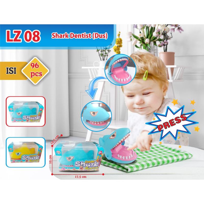 HIU GIGIT_MAINAN ANAK CRAZY SHARK GAME DOS/MAINAN HIU GIGIT MURAH/MAINAN CRAZY SHARK GIGIT LZ 8