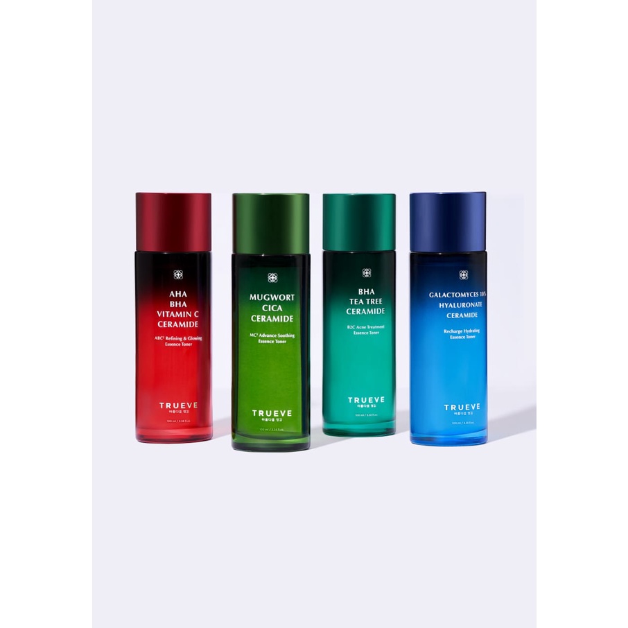 Trueve - ABC2 Refining &amp; Glowing | B2C Acne | MC2 Soothing | Recharge Hydrating Essence Toner