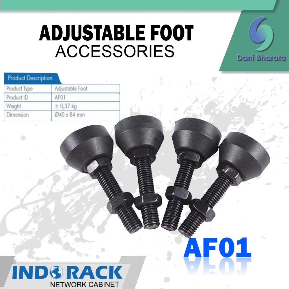 Indorack Aksesoris Adjustable Foot Set of 4