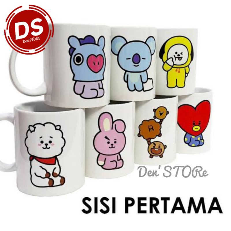 

Kado Ulang Tahun Murah Kado Wedding Photo Karakter k-pop BT21