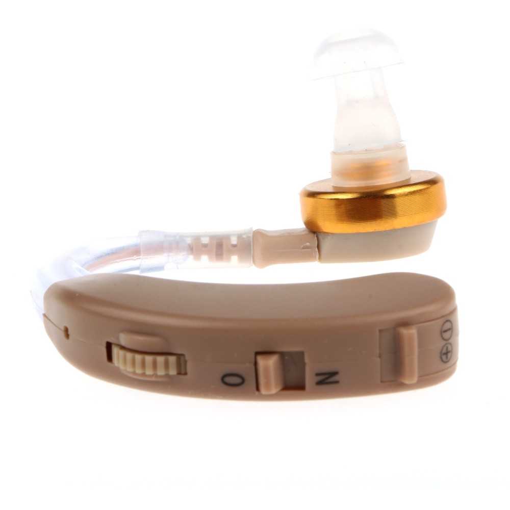 (100% BARANG ORI) TaffOmicron Earphone Alat Bantu Dengar Hearing Aid - F-138