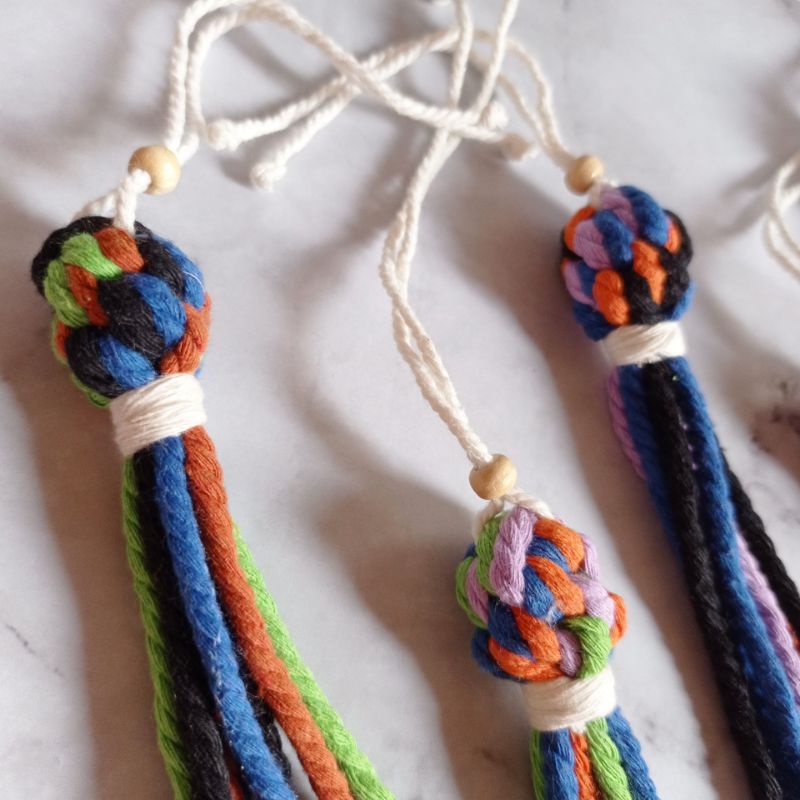 Tassel Macrame | Keychain Macrame | Souvenir Gantungan kunci