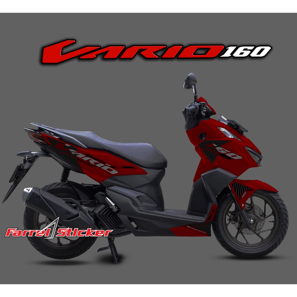 stiker STRIPING vario 160 sticker stripping VARIO 160 MALAYSIA