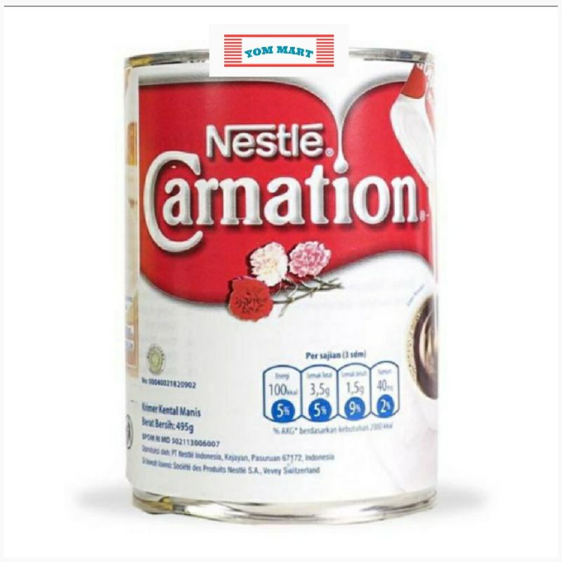 

CARNATION SUSU KENTAL MANIS 495G