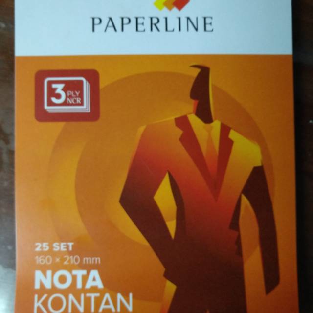 

Nota Kontan NCR Paperline 3 rangkap ply 16X21 cm besar