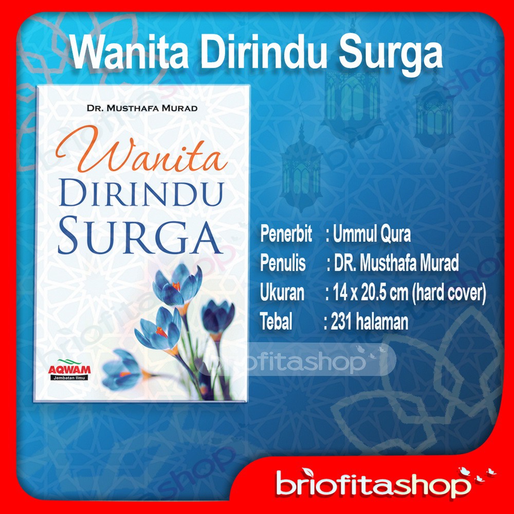 Buku Islam Wanita Dirindu Surga