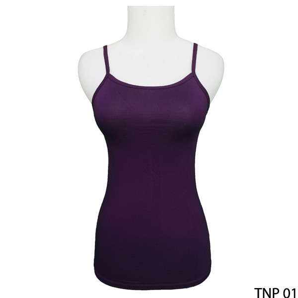 Tank Top Wanita Spandek Ungu – TNP 01