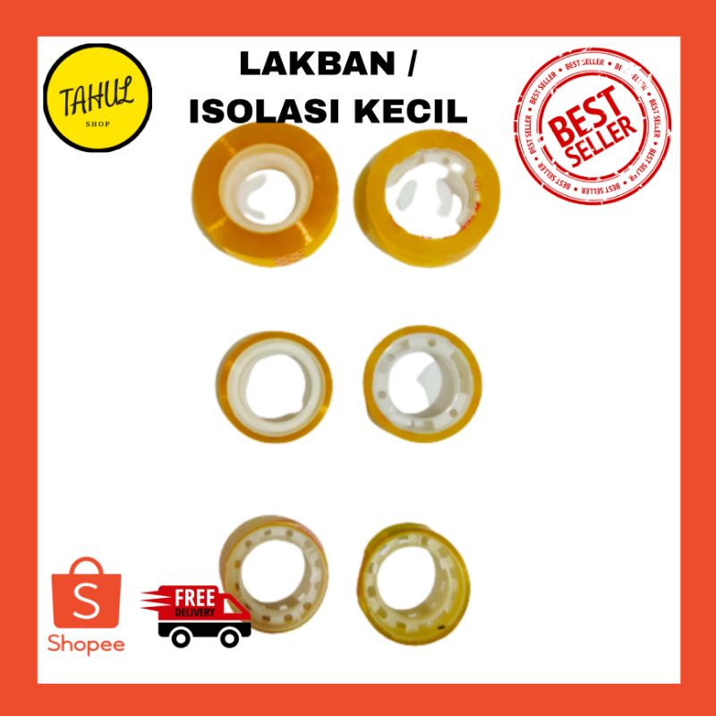

Lakban / Isolasi / selotip Kecil