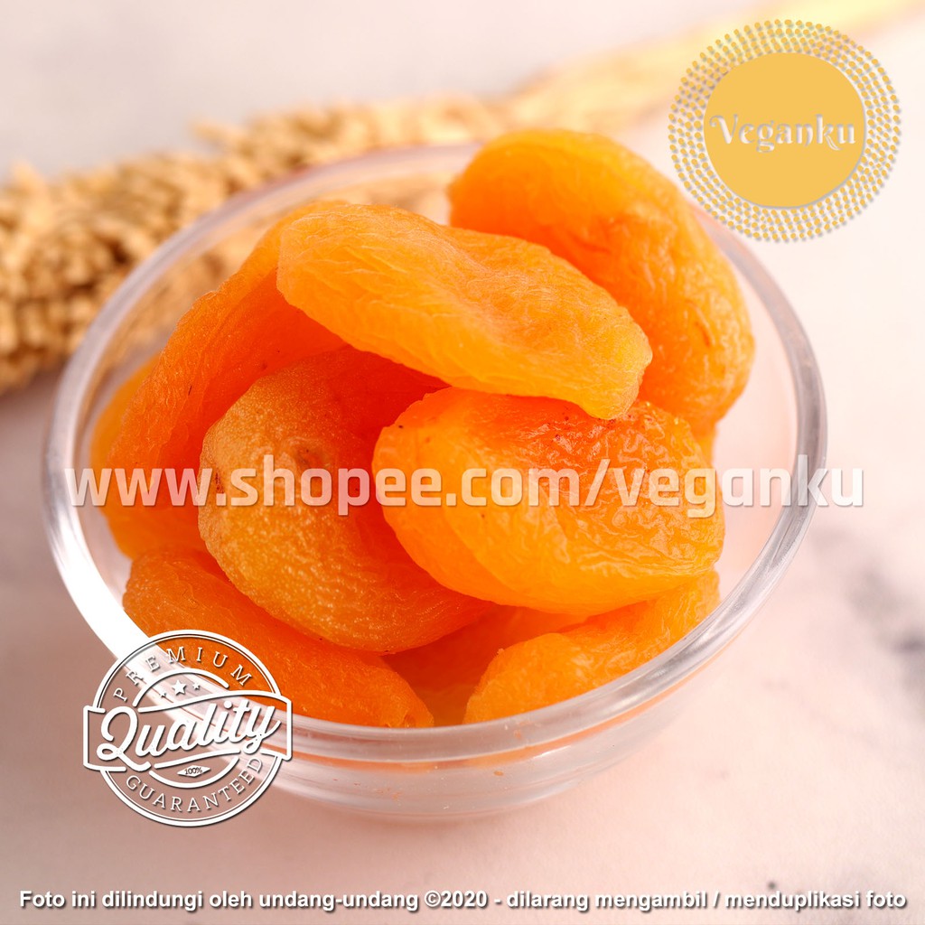 

Veganku - Buah Dried APRICOT Kering 100gr Aprikot Natural Import USA