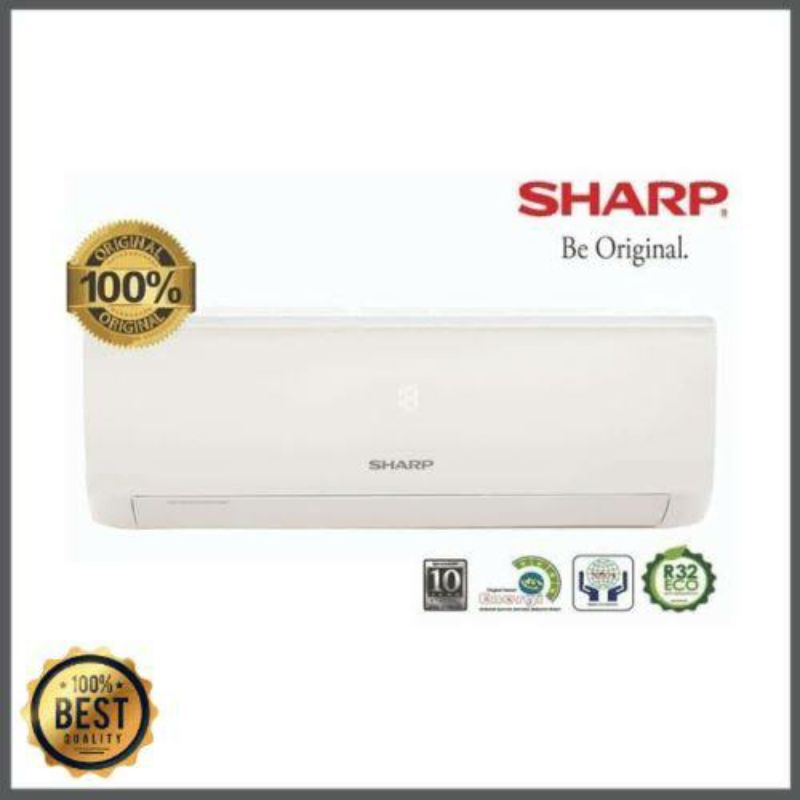 AC SHARP 1/2 PK 5UCY AC Split 1/2PK Standard R32 (0.5) PK 350 watt Garansi Resmi Lampung