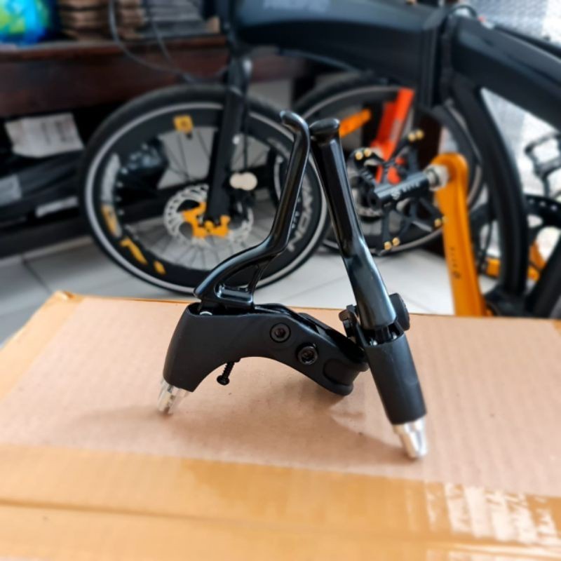 Handle Rem Sepeda Brake Lever Genio HR-2003 Alloy Spare Part Onderdil-3