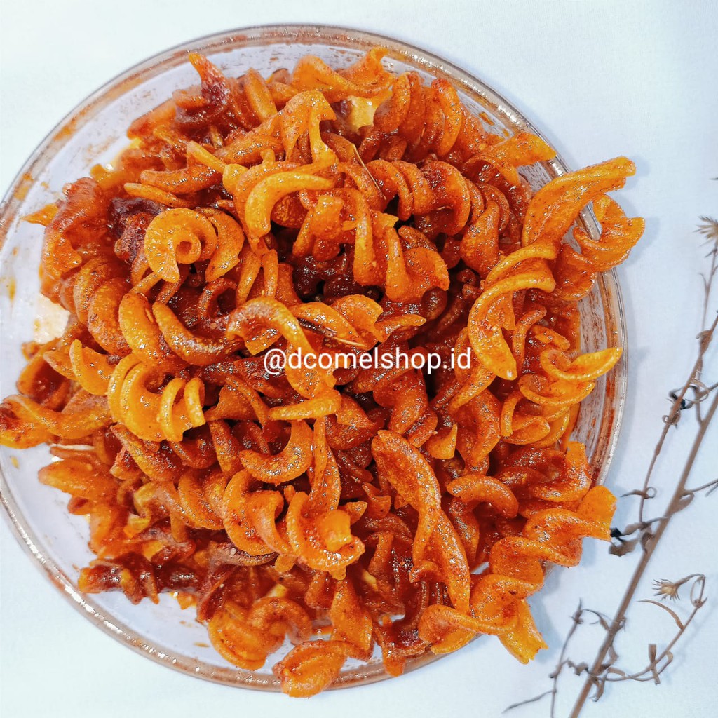 

Makaroni Cikruh Spiral Pedas D'Comel 250 gram