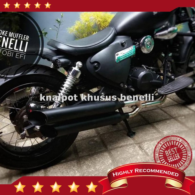 Jual Promo Knalpot Benelli Motobi 200 Evo - Knalpot Benelli Motobi 200 Efi