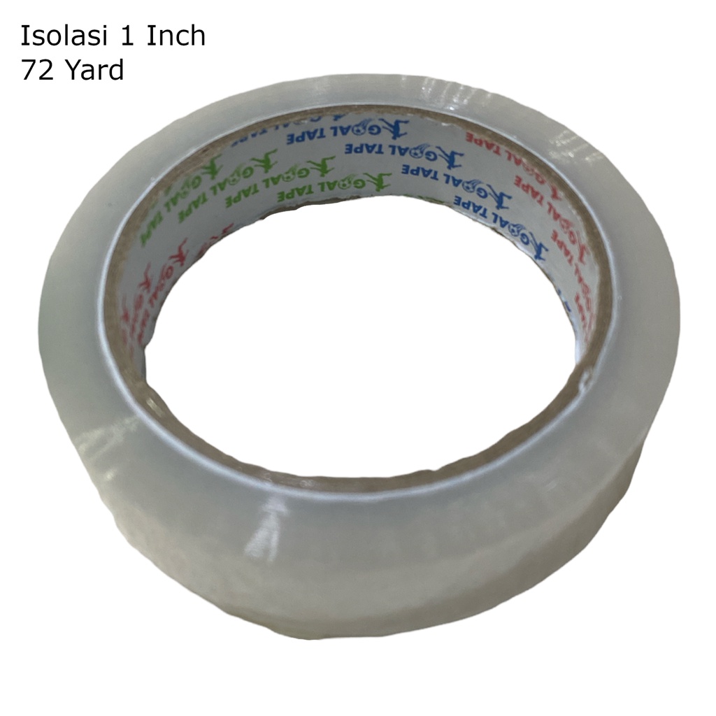 KeiKei Solatip Isolasi 24 MM 1 Inch 72 Yard 6 Pcs