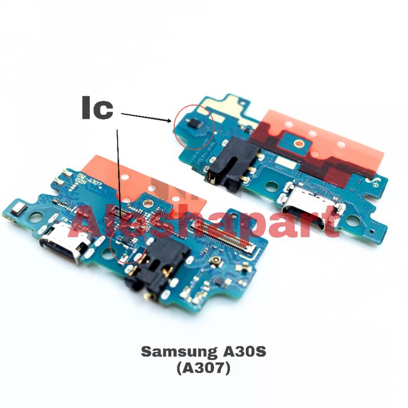 PCB Board Charger SAMSUNG A30s/Papan Flexible cas SAMSUNG A30s