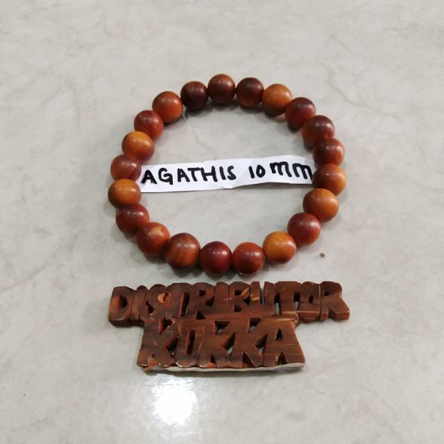 Gelang aghatis 10 mm