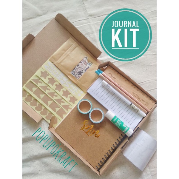 JURNAL SET JOURNAL KIT HAMPERS PLANNER BOOK