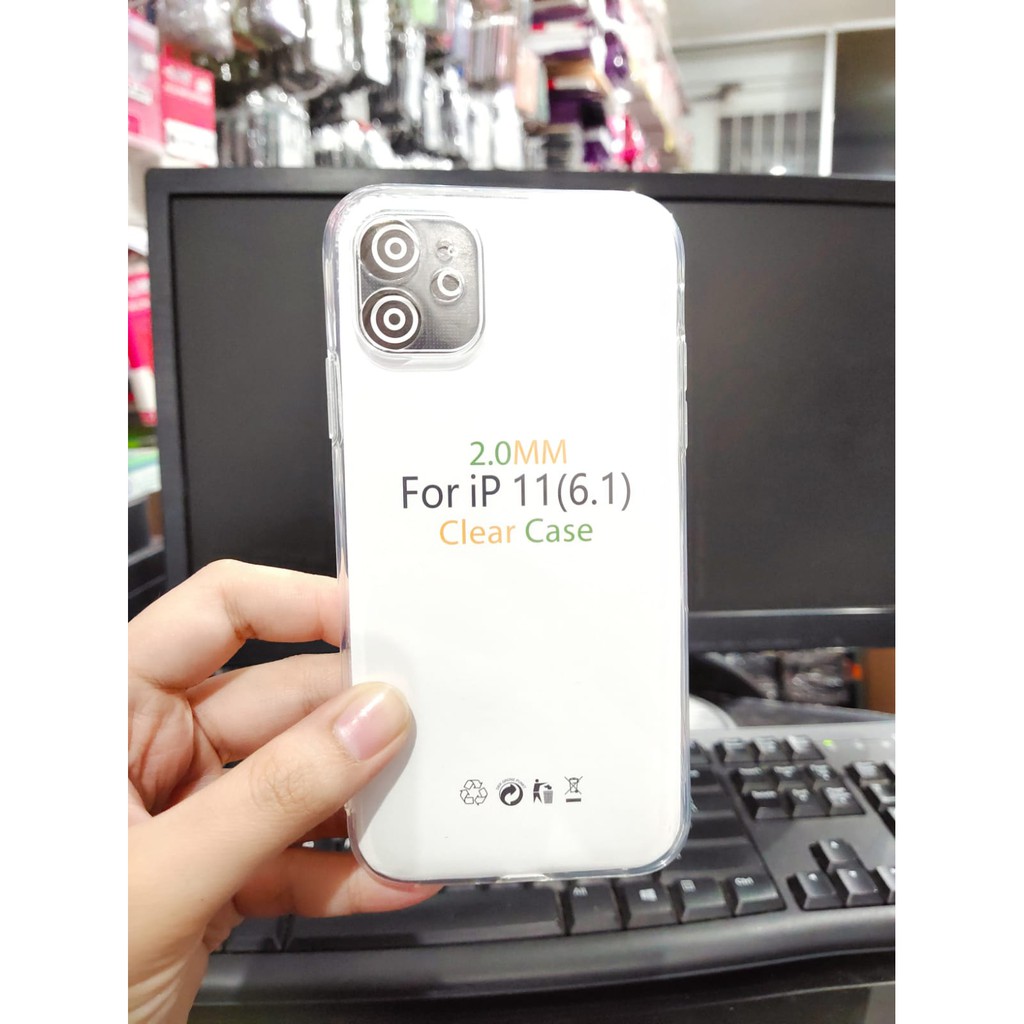 Soft Case OEM Transparan iPhone 11Pro 11 11Pro Max Clear Ultra Thin TEBAL 2.0mm SUPER CLEAR