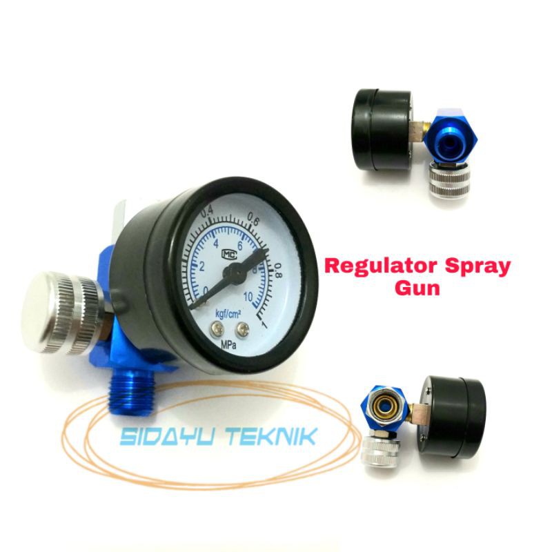 Regulator Spray Gun Hvlp