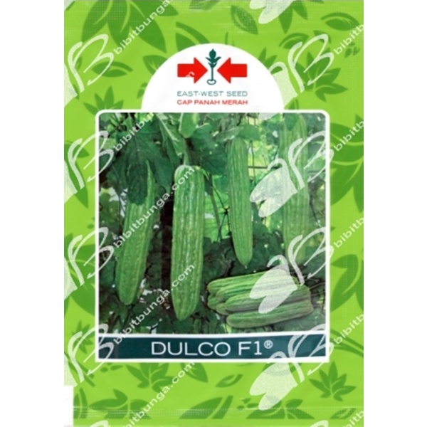Benih Bibit Paria Dulco F1 15 Biji Tanaman Sayur Buah Cap Panah Merah