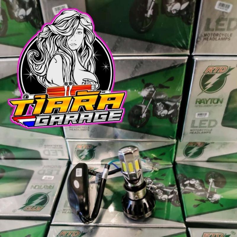 lampu led rtd 6 sisi putih