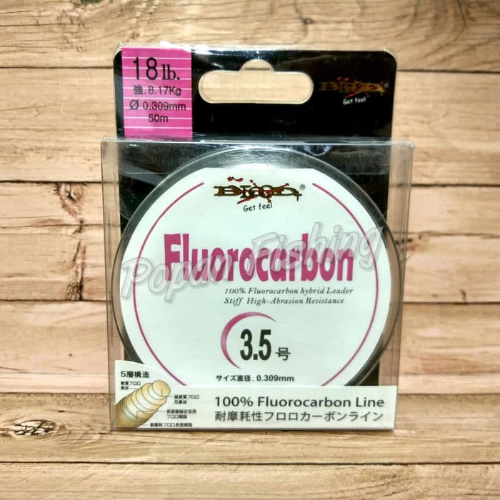Senar Leader Blood Fluorocarbon 18 lb / 0.30