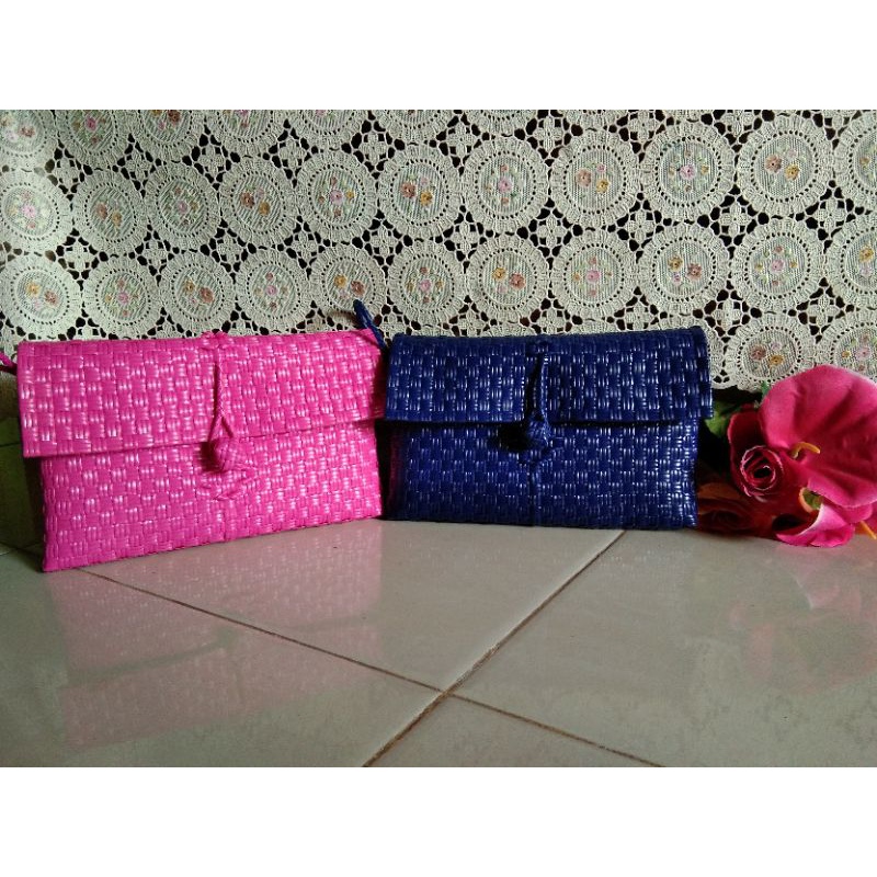 NTJ/Dompet Jali Premium/Dompet Anyaman Jali/Clutch Jali Premium