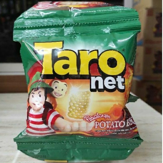 Taro 17 gram BBQ (1 renceng isi 10 pcs)
