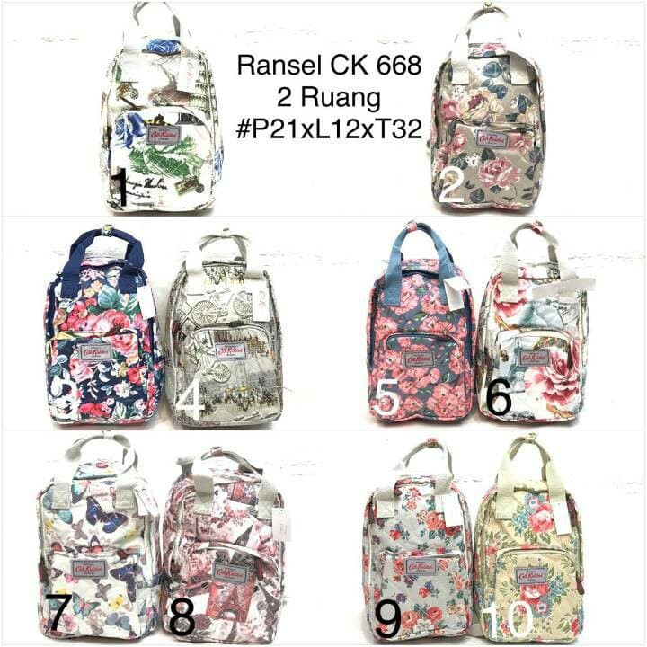 #TasWanita Cantik - Ransel Cath Kidston 668