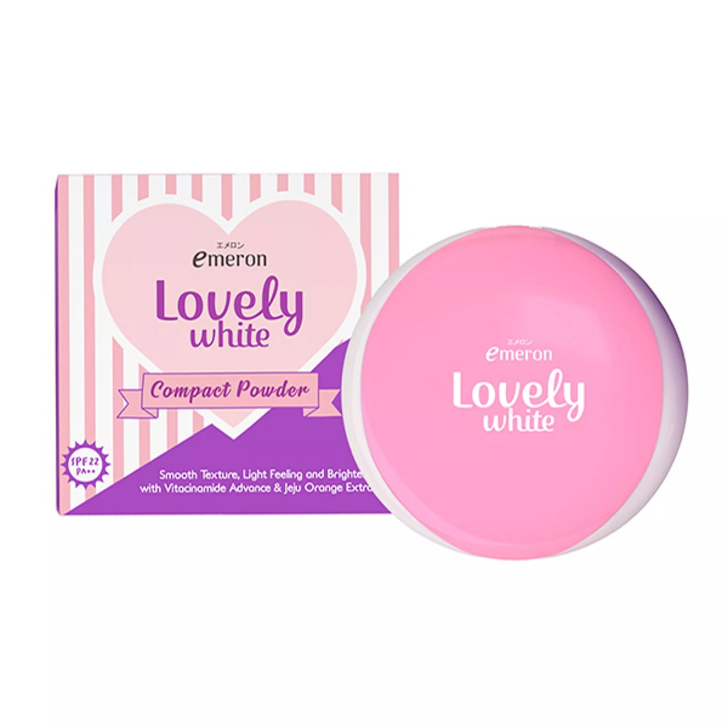 EMERON Lovely White Loose Powder 20gr | Bedak Tabur  BY beautyPAL