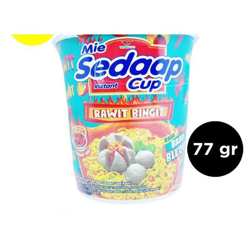 

Sedaap MieRasa Baso Bleduk Rawit Cup [77 gr]
