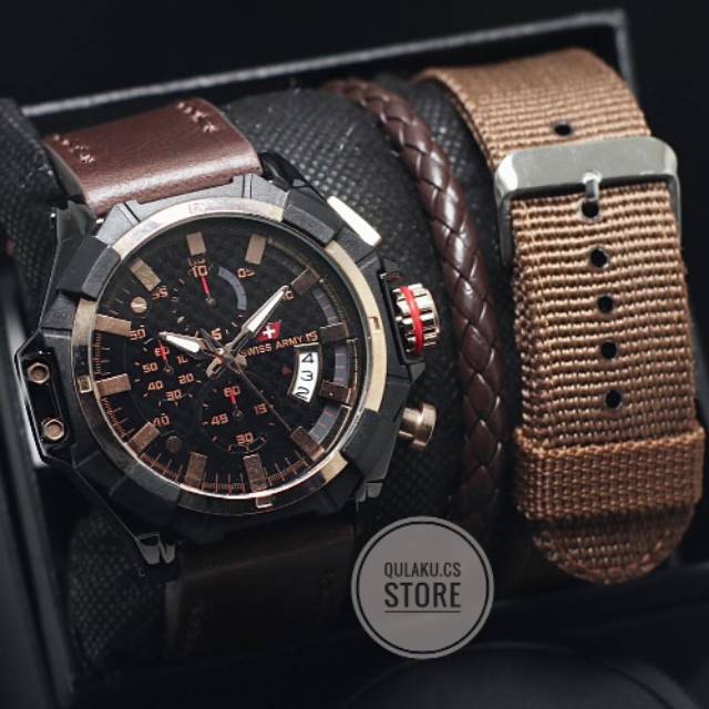 [✅COD 2567] FREE GELANG DAN TALI JAM TANGAN PRIA