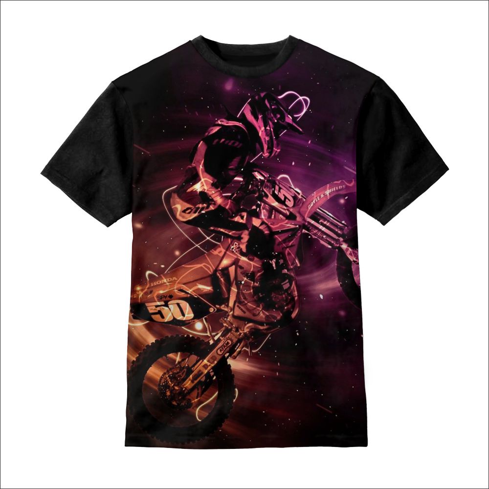 Kaos Anak Motocross Baju Anak Umur 1-12 Tahun - Pakaian Anak Motocross Art