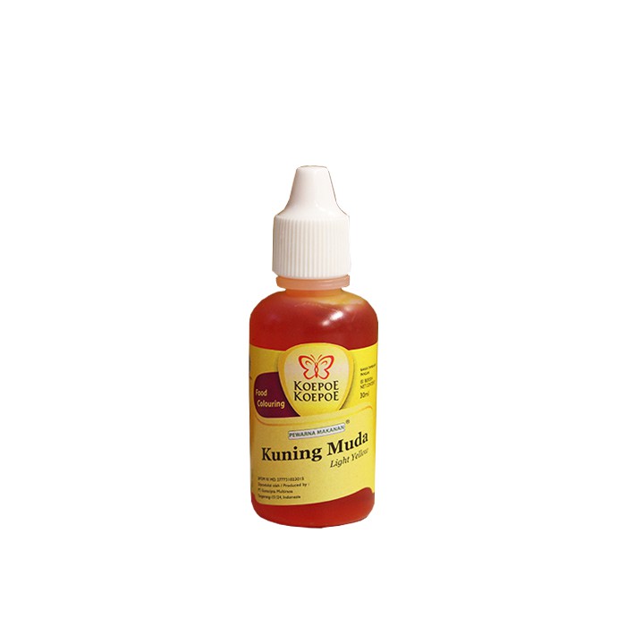 PEWARNA KUNING MUDA (30ml)