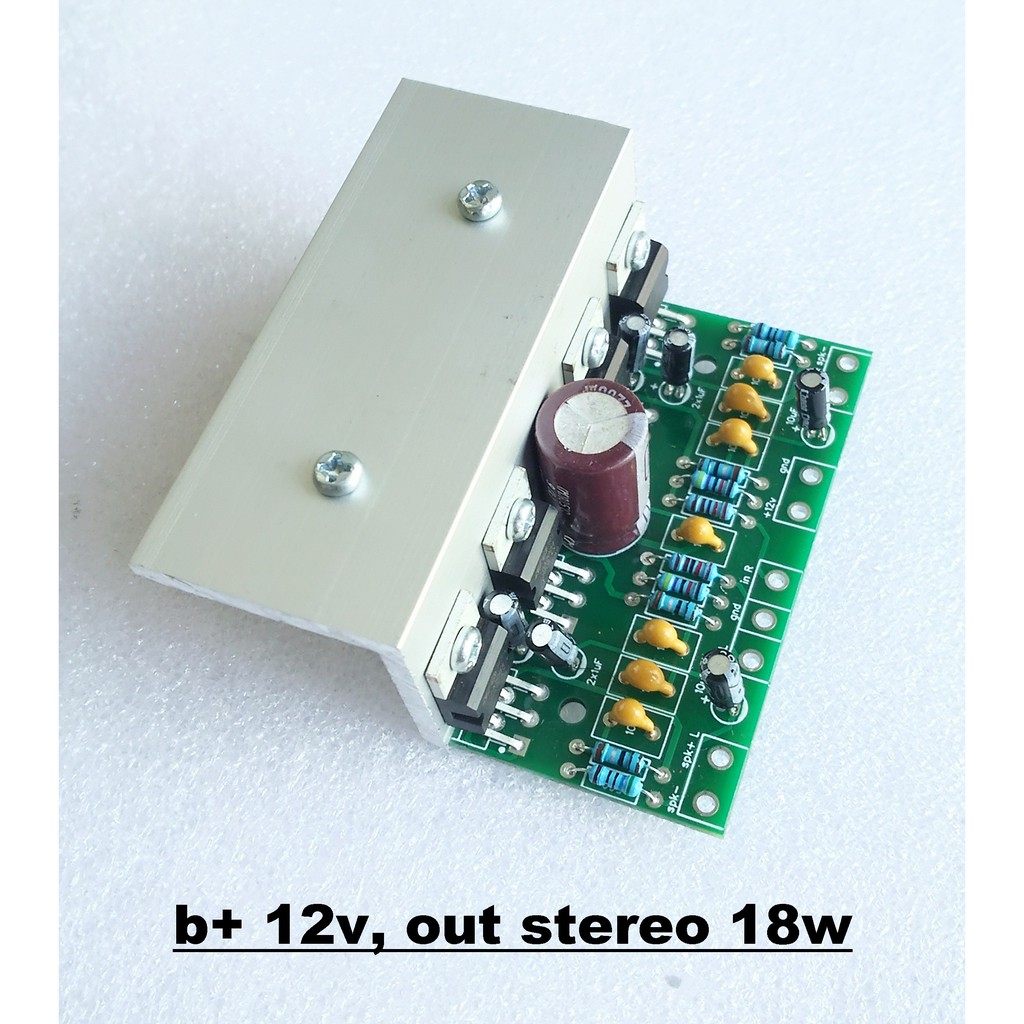 Modul TDA2003 Stereo Bridge 18 Watt Power Amplifier