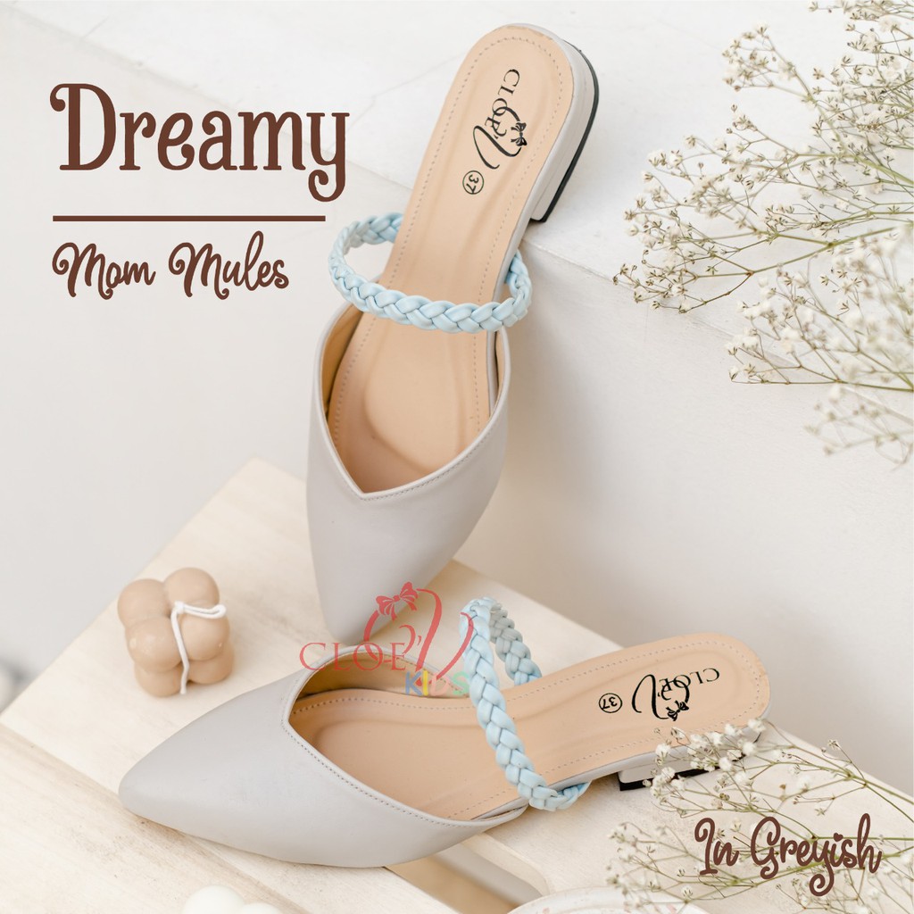 CLOEVKIDS - Flat shoes mules wanita Dreamy