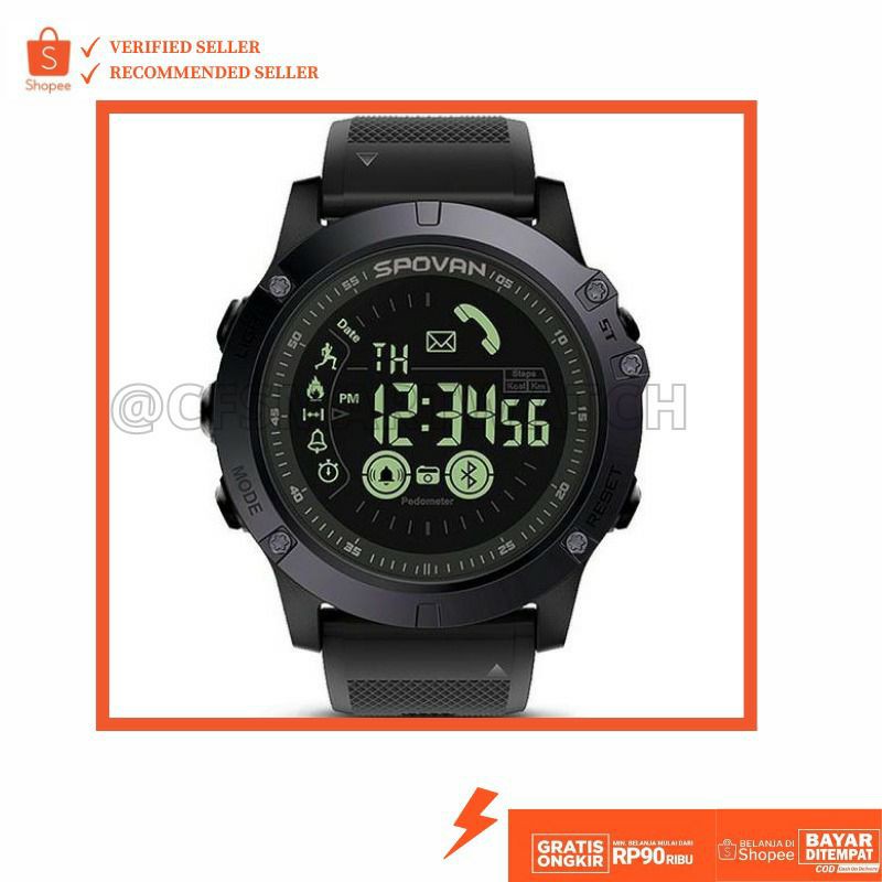 Spovan Smartwatch PR1-2 Bluetooth