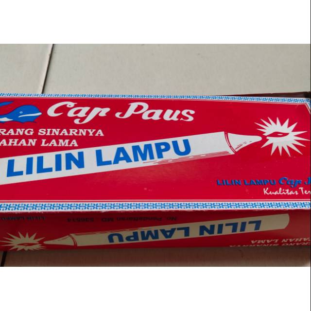 LILIN PUTIH PAUS ISI 8 BATANG