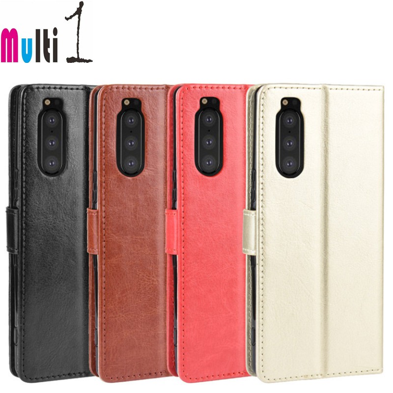 Leather Case Wallet Sony Xperia 8 Sony Xperia8 Flip Cover