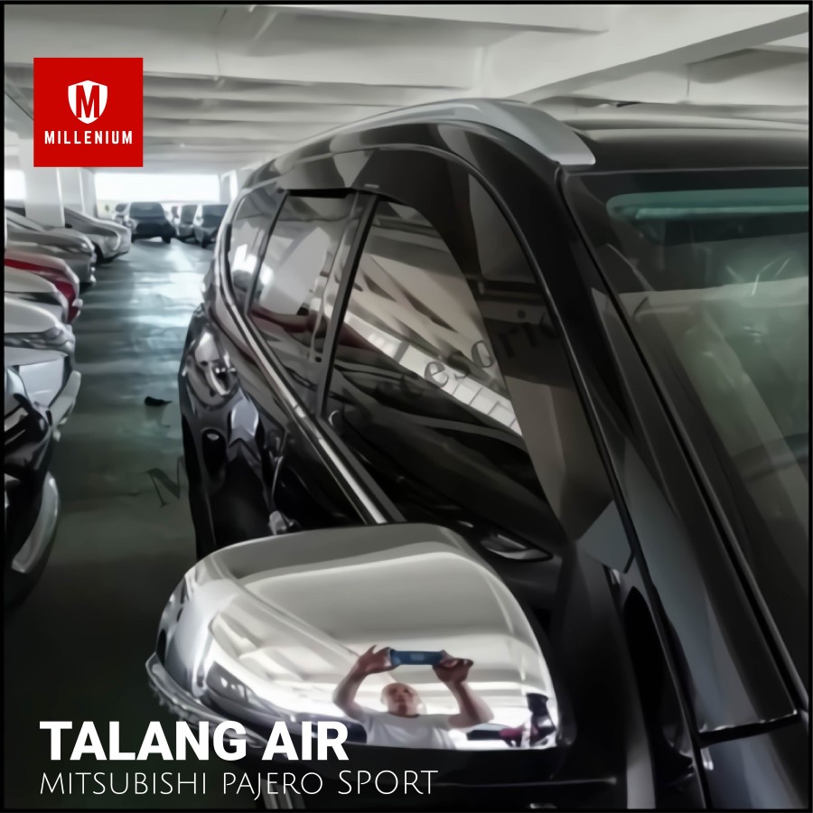 TALANG AIR PINTU MOBIL MITSUBISHI PAJERO SPORT 2008 - 2015 MODEL FLAT