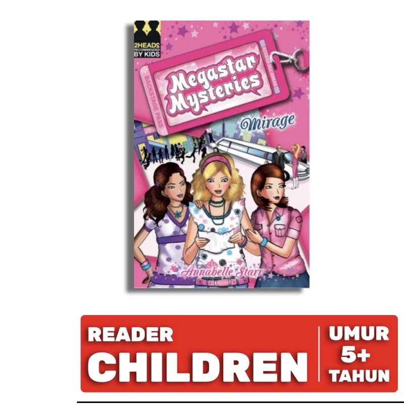 Megastar mysteries: Mirage Novel anak Kids story book