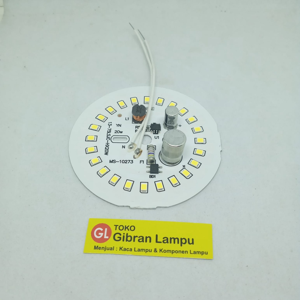 PCB Mata Lampu LED 20w Tanpa Driver - Mata LED AC Langsung 220V (BM)