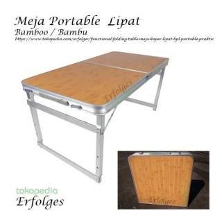  MEJA  PORTABLE MEJA  LIPAT MEJA  KOPER HPL  PRAKTIS Shopee 